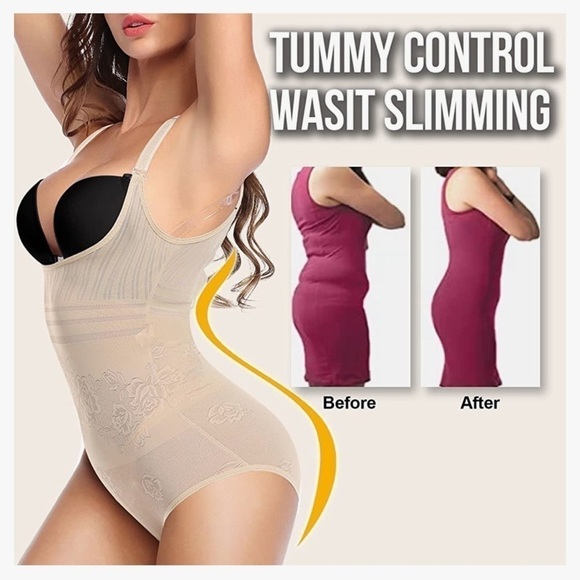 MISS MOLY Bodysuit Body Shaper Seamless Fajas Compression Garment Full Shapewear - Picture 2 of 16